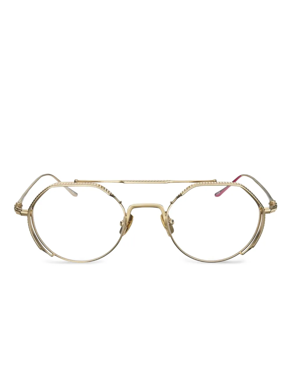 

Очки The Voir в круглой оправе Vysen, золотистый