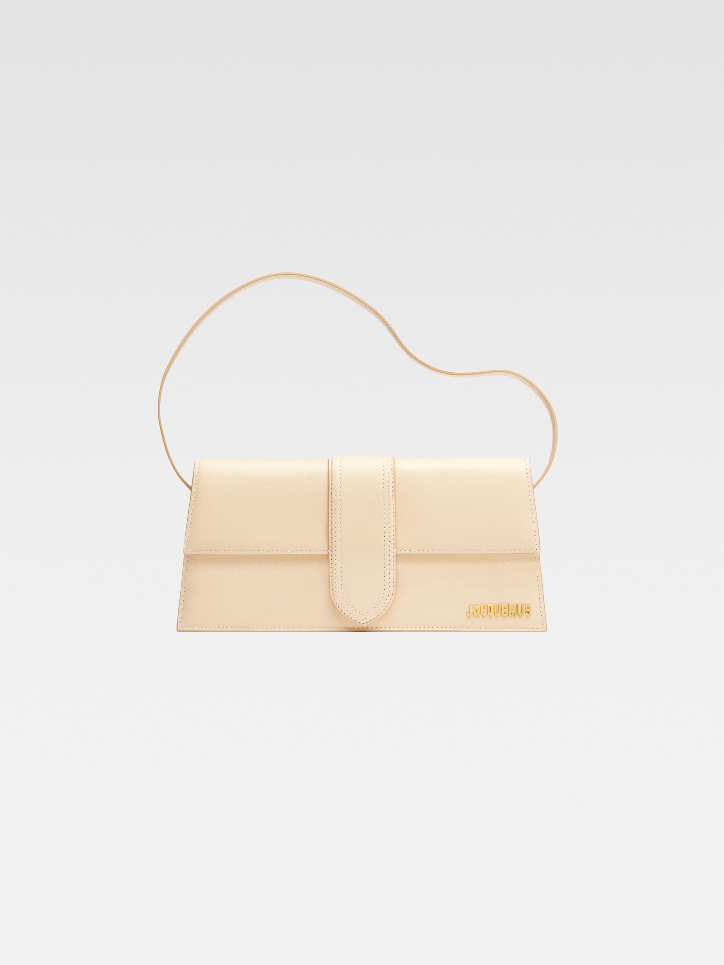 

Длинная сумка с клапаном JACQUEMUS The long Bambino, слоновая кость, Бежевый, Длинная сумка с клапаном JACQUEMUS The long Bambino, слоновая кость