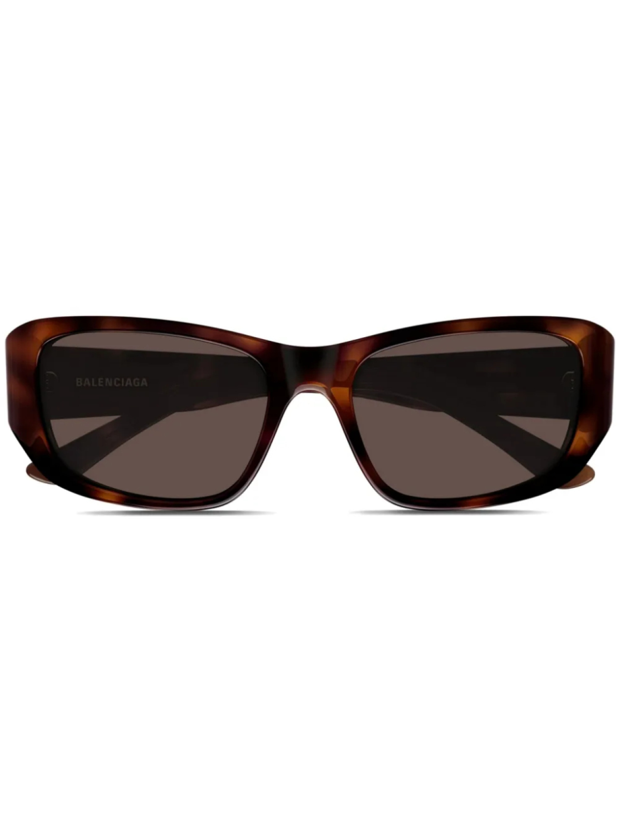 

Balenciaga Eyewear солнцезащитные очки в прямоугольной оправе, коричневый