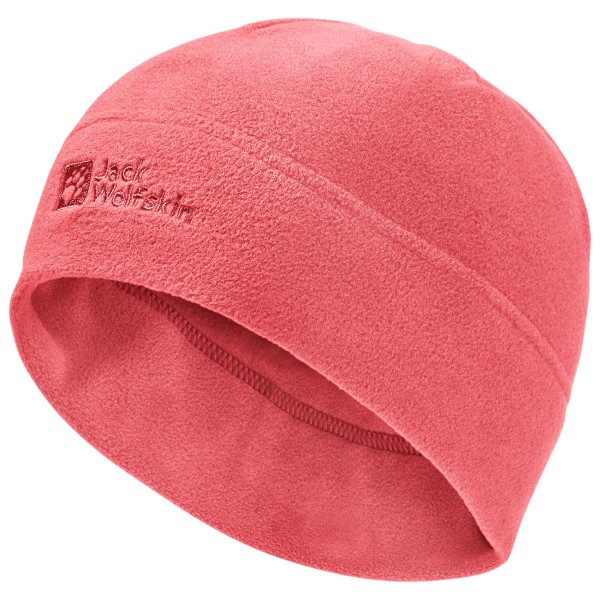 

Детская шапочка из настоящих вещей Jack Wolfskin, красный