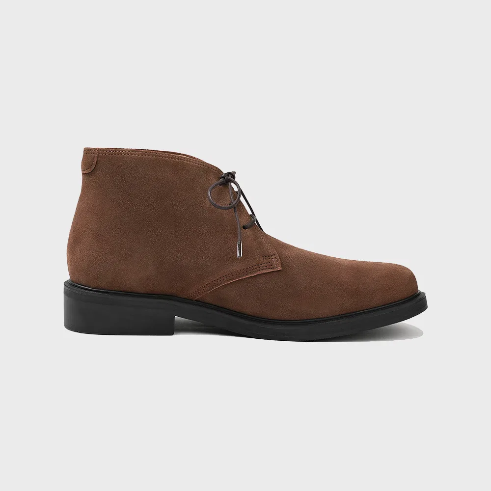 Мужские замшевые ботинки Firenze.A Second.A Basic Chukka, коричневые — фото 4
