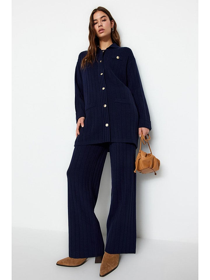 

Свитер trendyol, темно-синий