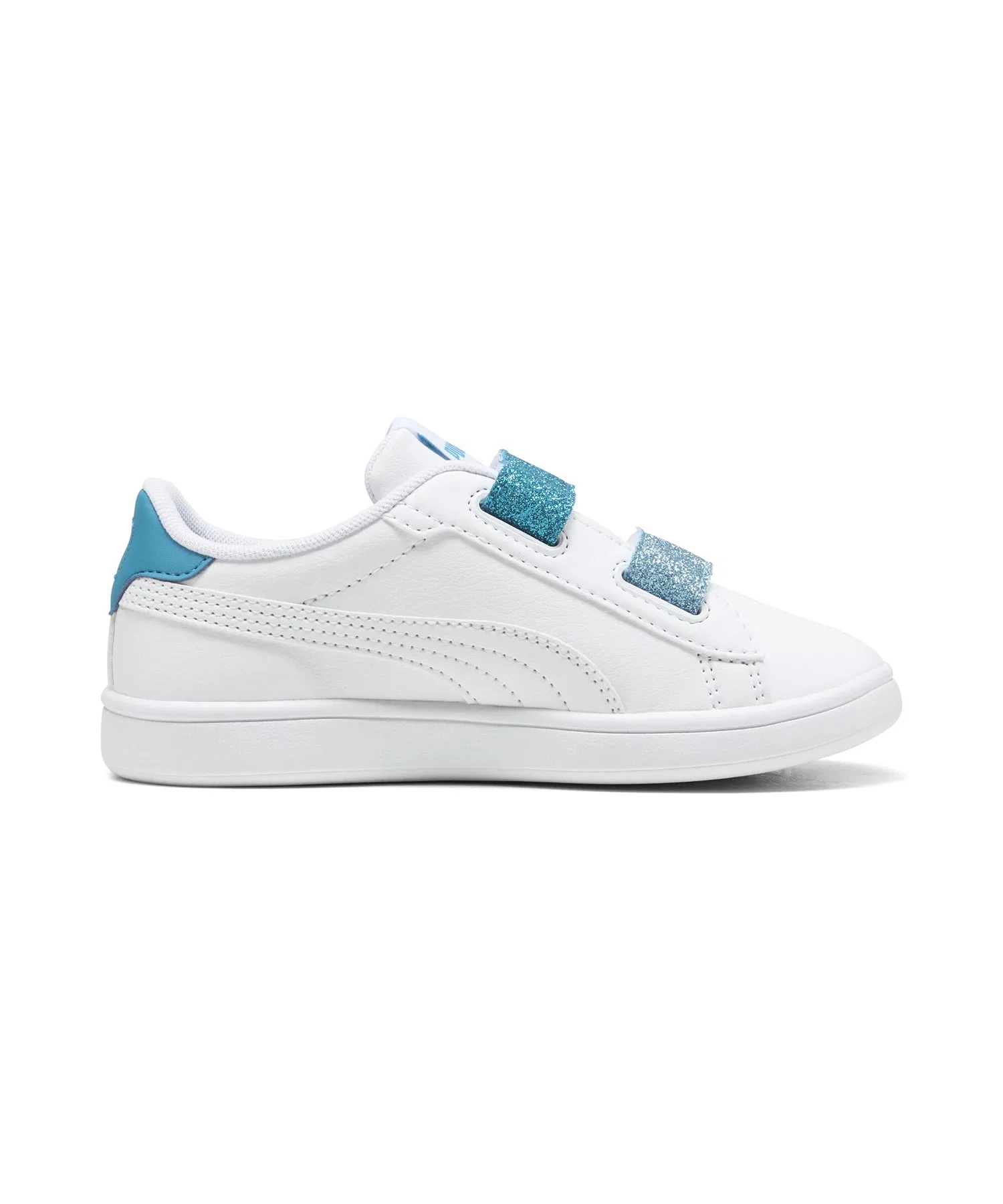 Детские кроссовки PUMA Smash 3.0 Glitter V PS — фото 3