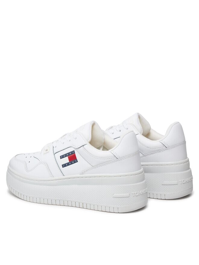Кроссовки Tjw Retro Basket Flatform Ess Tommy Jeans, белый — фото 3
