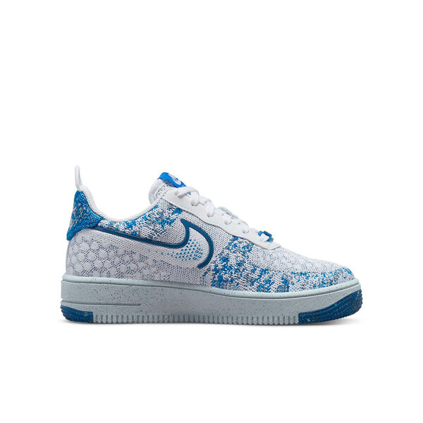 Кроссовки air force 1 crater flyknit Nike, синий — фото 2