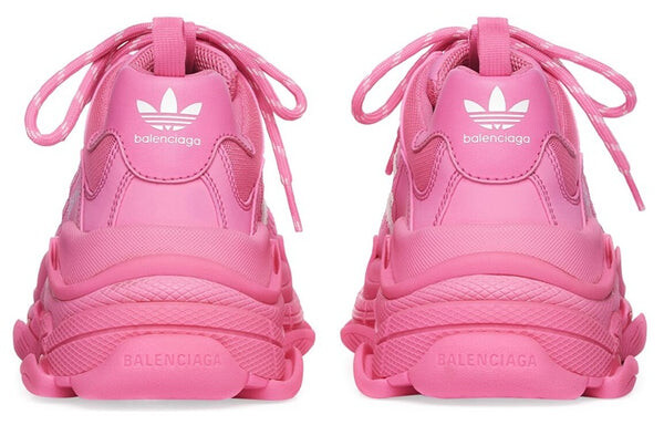 Кроссовки triple s sneaker x adidas 'neon pink' Balenciaga, розовый — фото 4