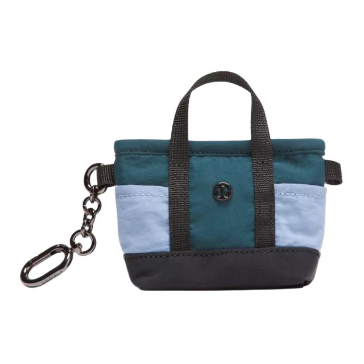 

Аксессуар для сумки из переработанного нейлона Women's Cyan & Blue Willow & Black Lululemon, Cyan & синий Willow & черный