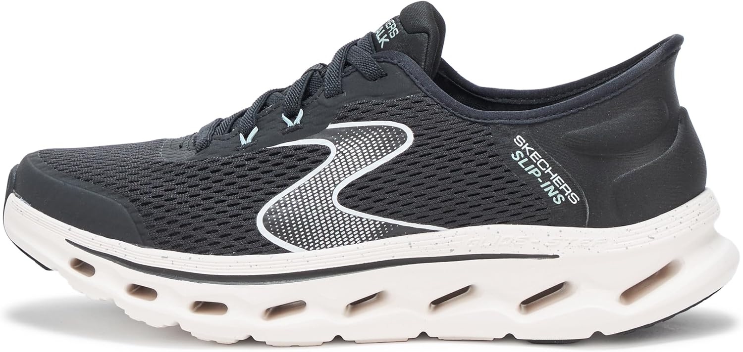 Мужские кроссовки Skechers Go Walk Glide Step 2.0 Zander, белый/черный — фото 2