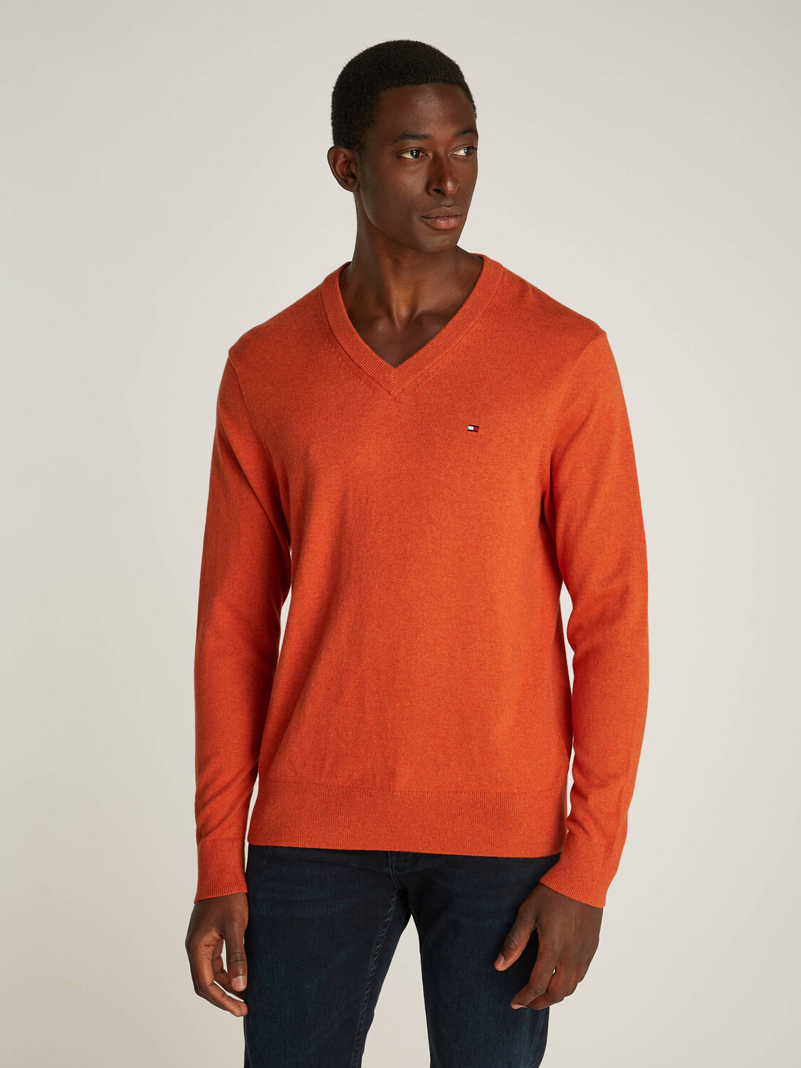 

Свитер Tommy Hilfiger Regular Fit, оранжевый