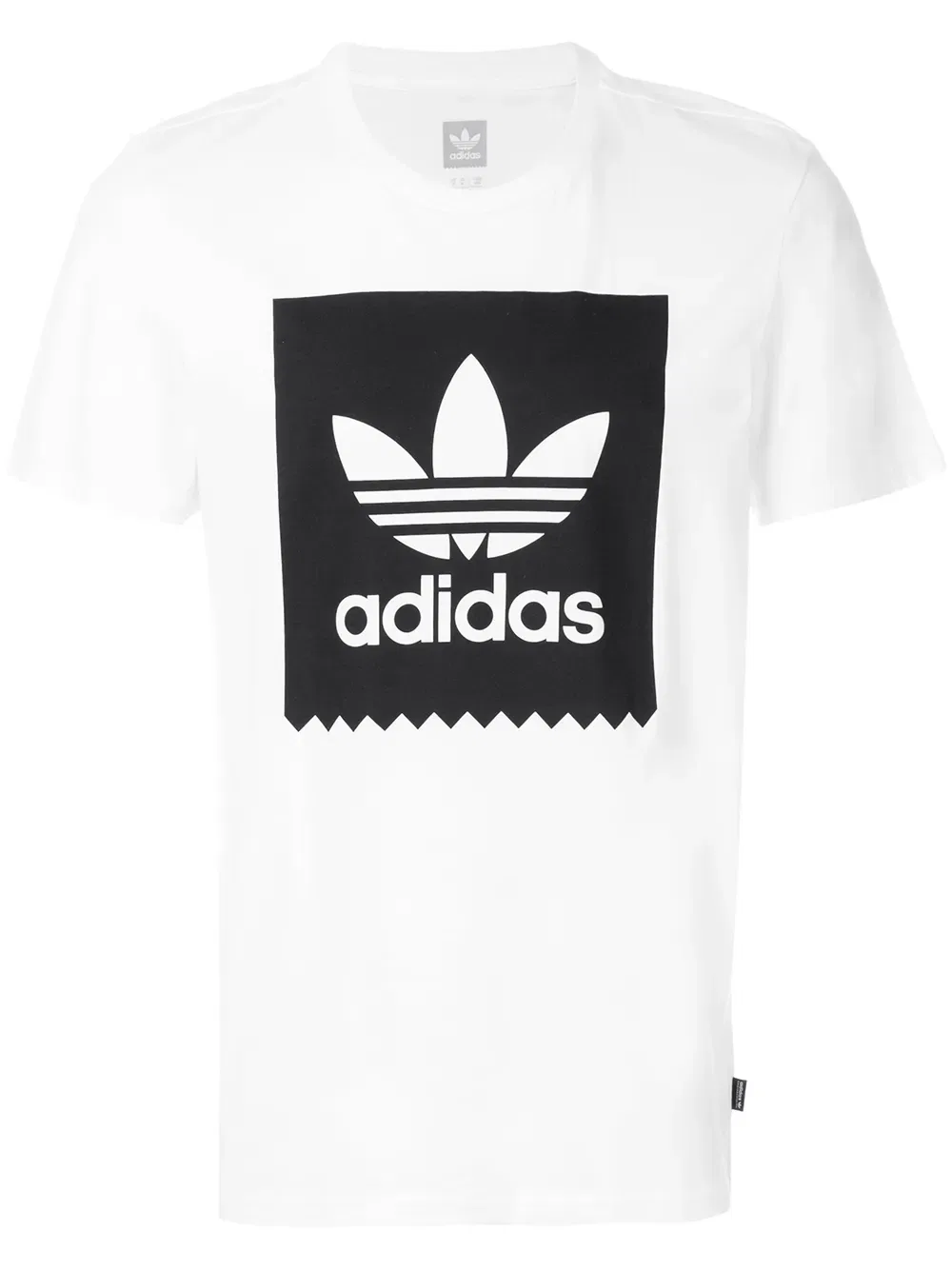 Футболка с логотипом Adidas Originals, белый