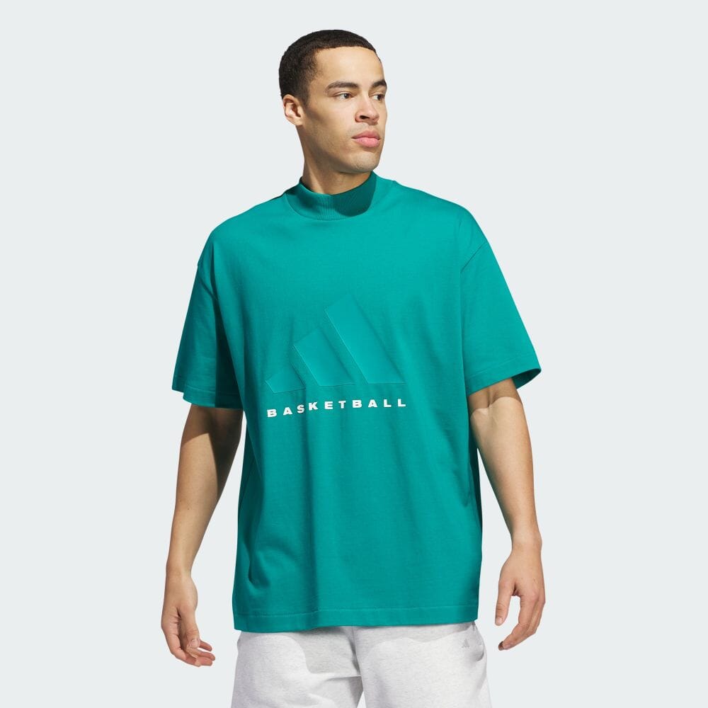 

Футболка Adidas Adidas Basketball 001 T-shirt, цвет Eqt Green