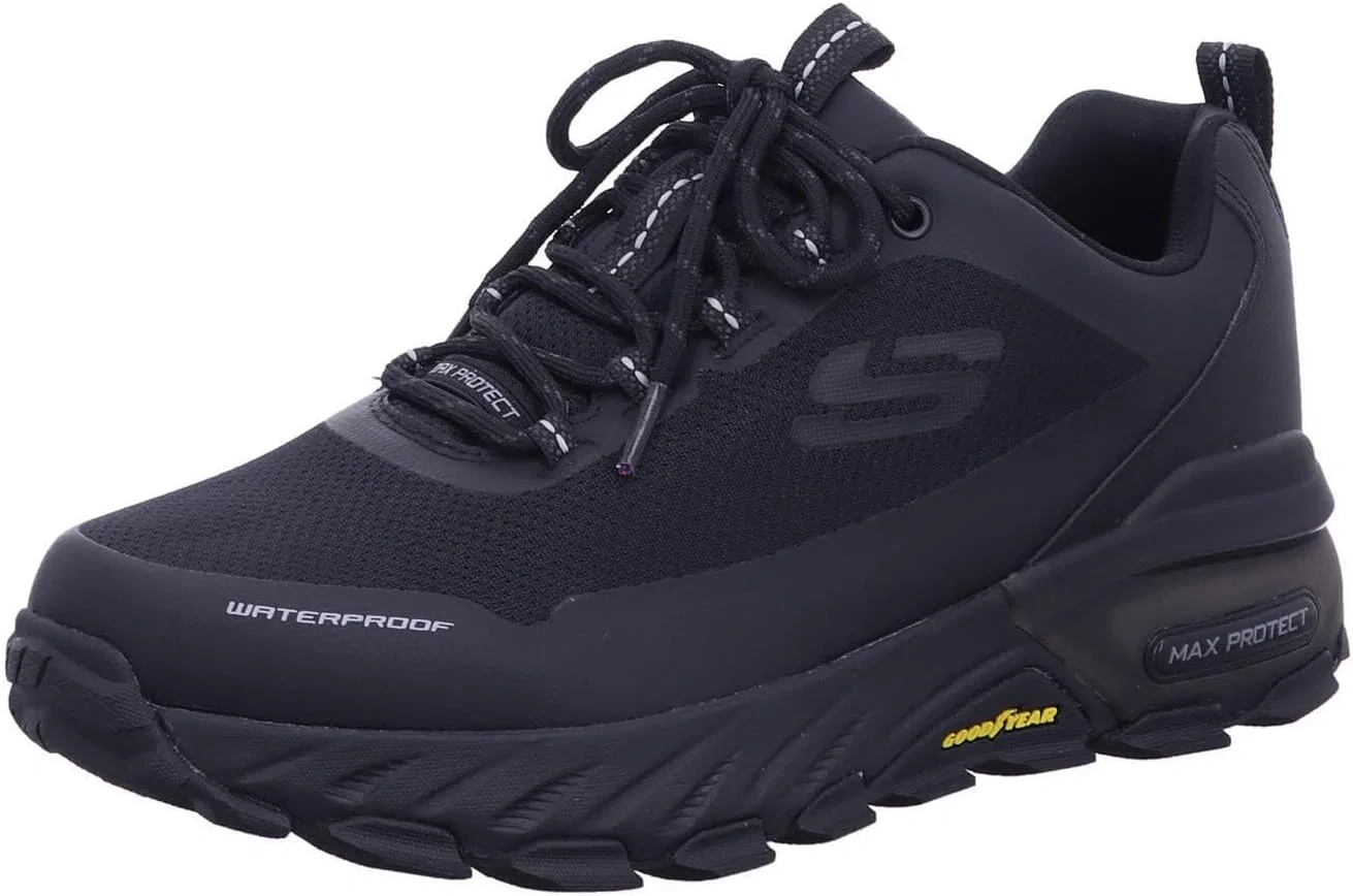 Кроссовки Skechers Unisex Max Protect Fast Track, Black Synthetic Mesh Trim