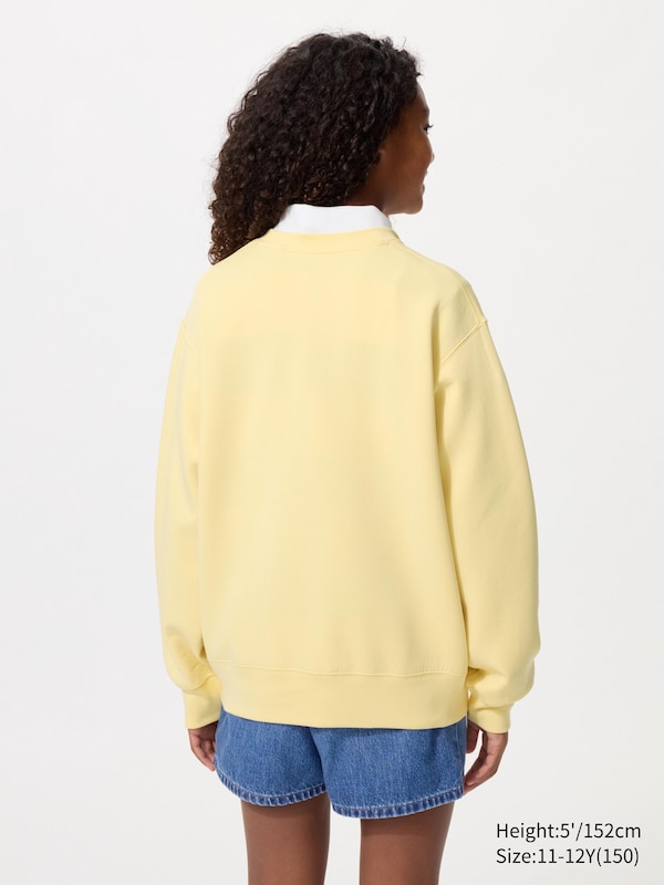 Свитшот Dry с графикой Uniqlo, 41 yellow — фото 3