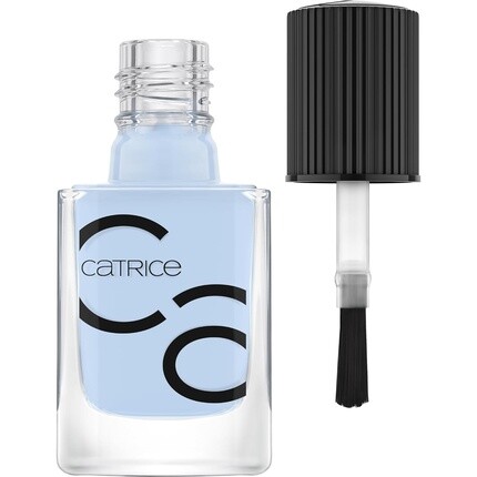 Catrice Iconails Gel Lacquer лак для ногтей № 170 синий стойкий глянцевый без ацетона веганский без микропластиковых частиц без консервантов 10,5 мл — фото 2