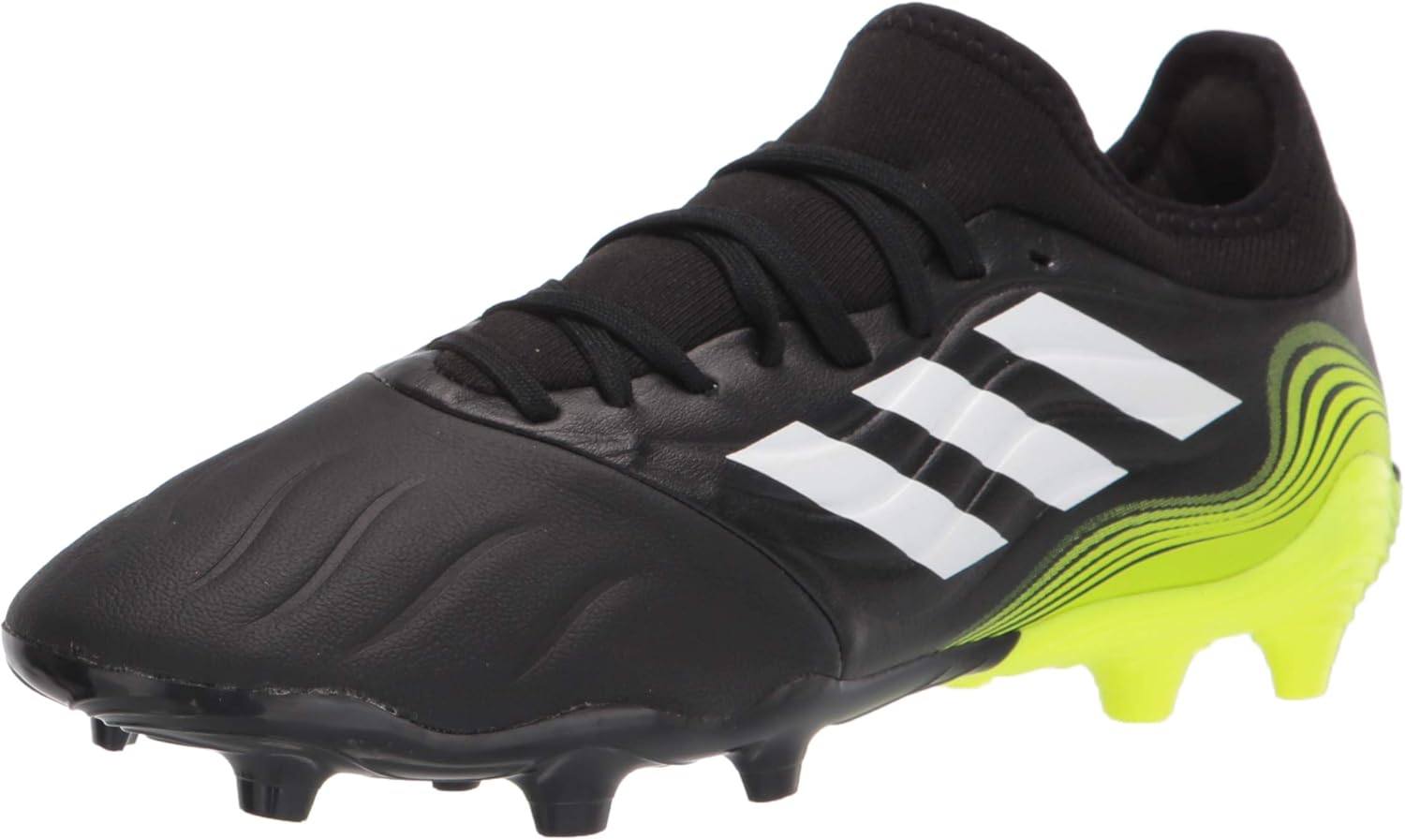 

Бутсы Adidas для взрослых, унисекс, Copa 19.4 для твердого грунта, белый/черный/желтый