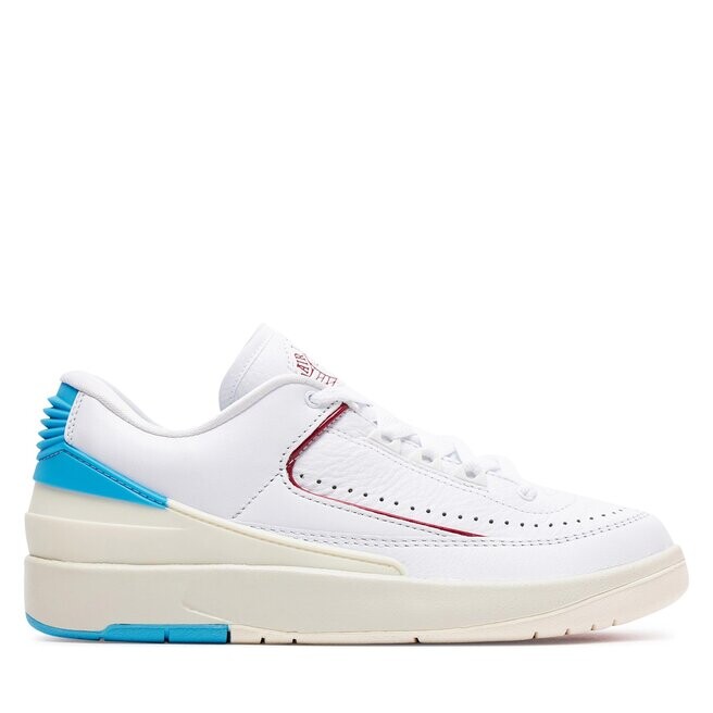 

Кроссовки Nike Air Jordan 2 Retro Low DX4401 164 White/Gym Red/Powder Blue, белый