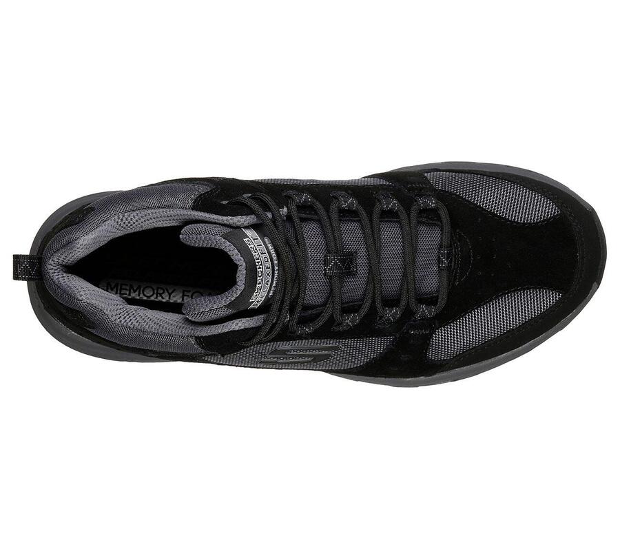 Мужские спортивные повседневные ботинки Skechers OAK CANYON IRONHIDE, черные — фото 4