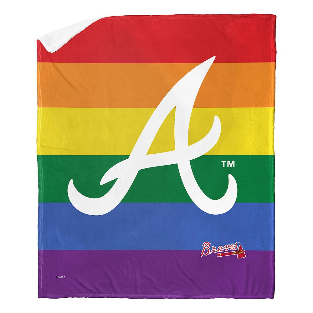 

Шелковое плед серии MLB Atlanta Braves Pride Series, цвет Brv Other