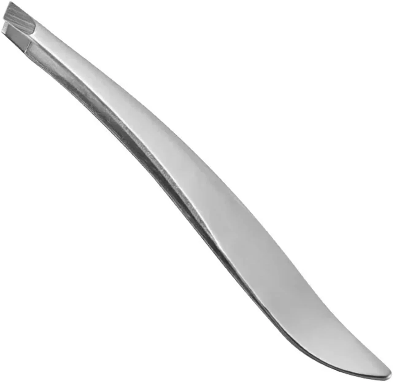 Пинцет для бровей из нержавеющей стали Dkjahsek, Silver 1Pc
