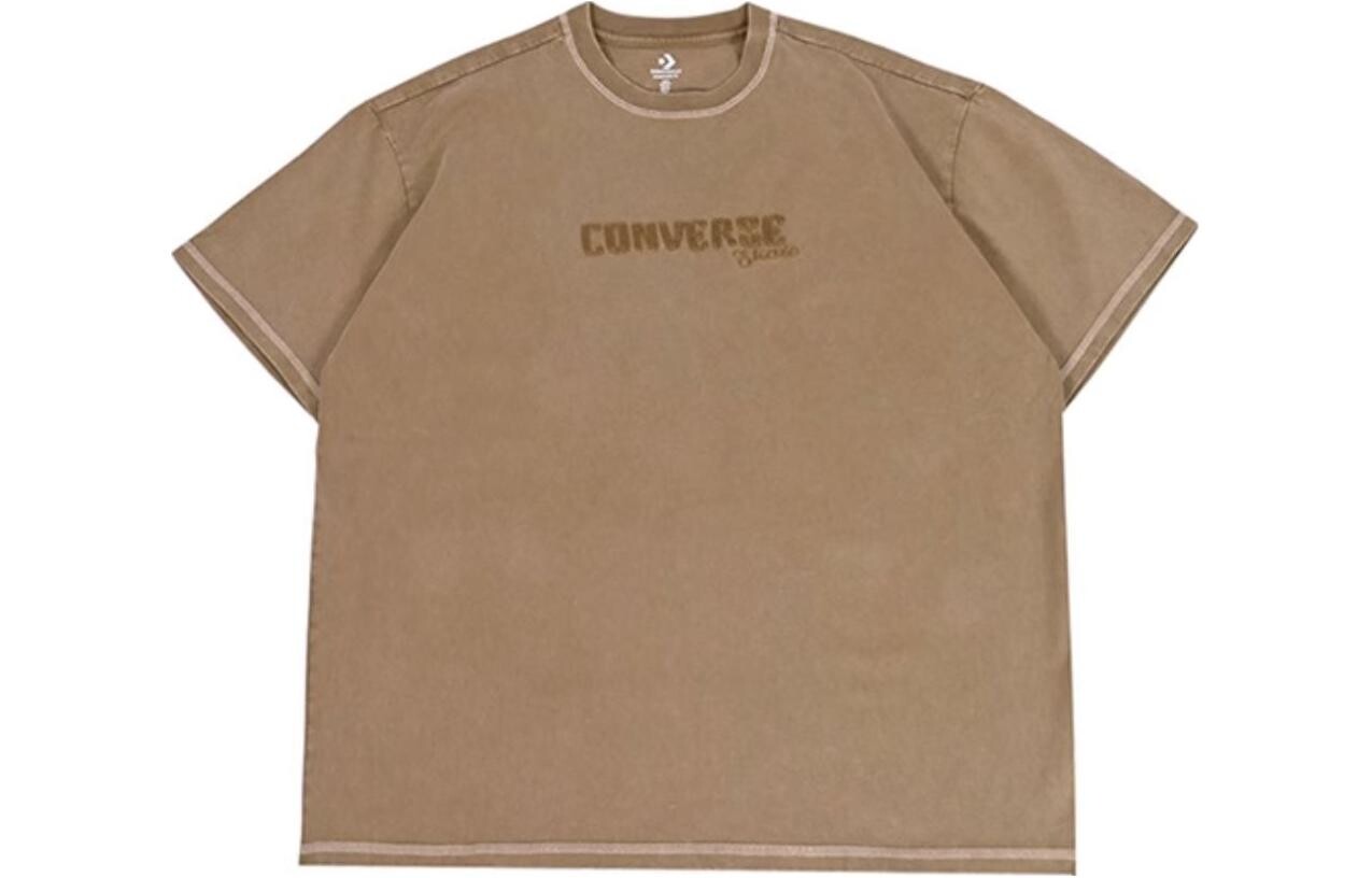 

Футболка унисекс рыже-желтая Converse, желтый