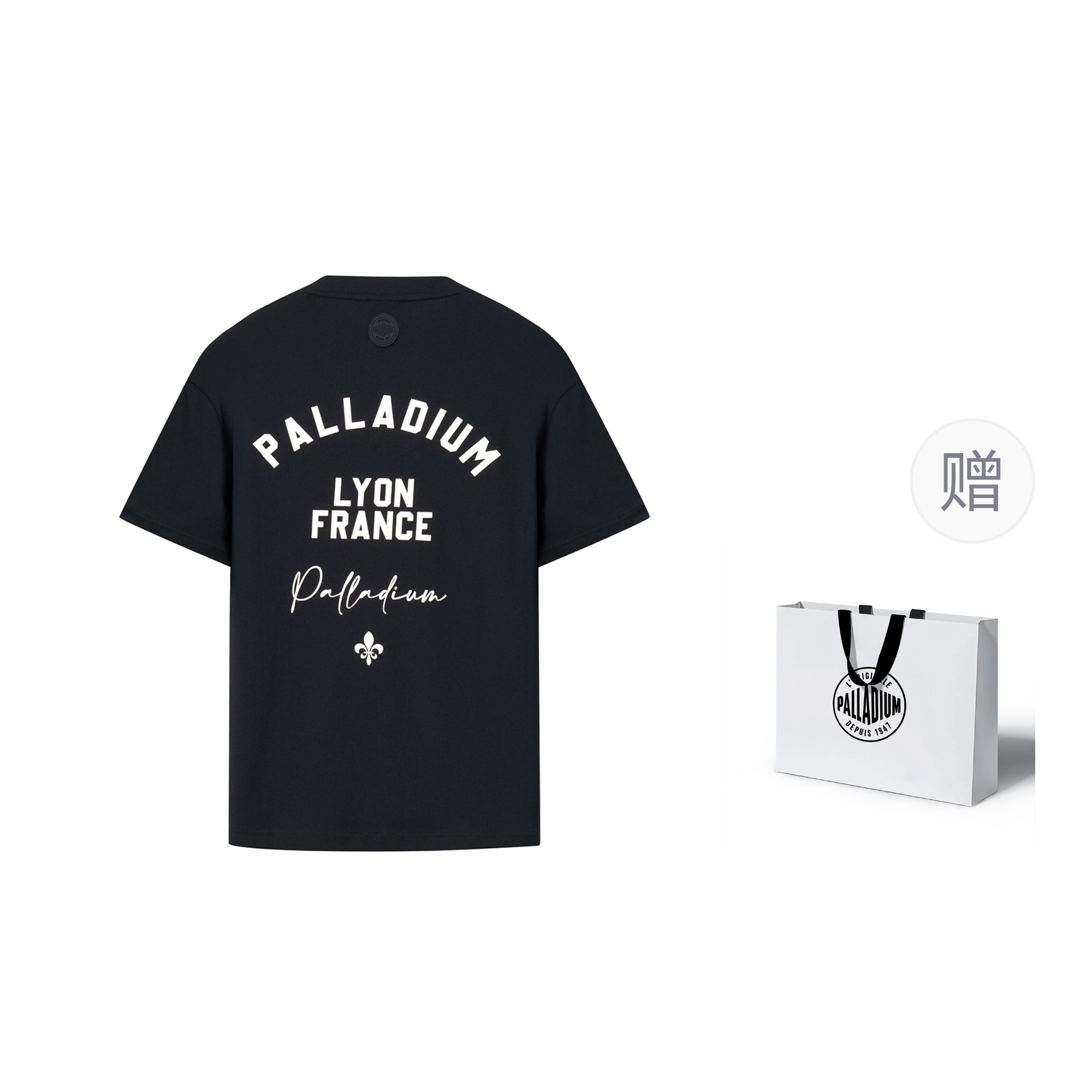 

Футболка унисекс Palladium, Lead Black