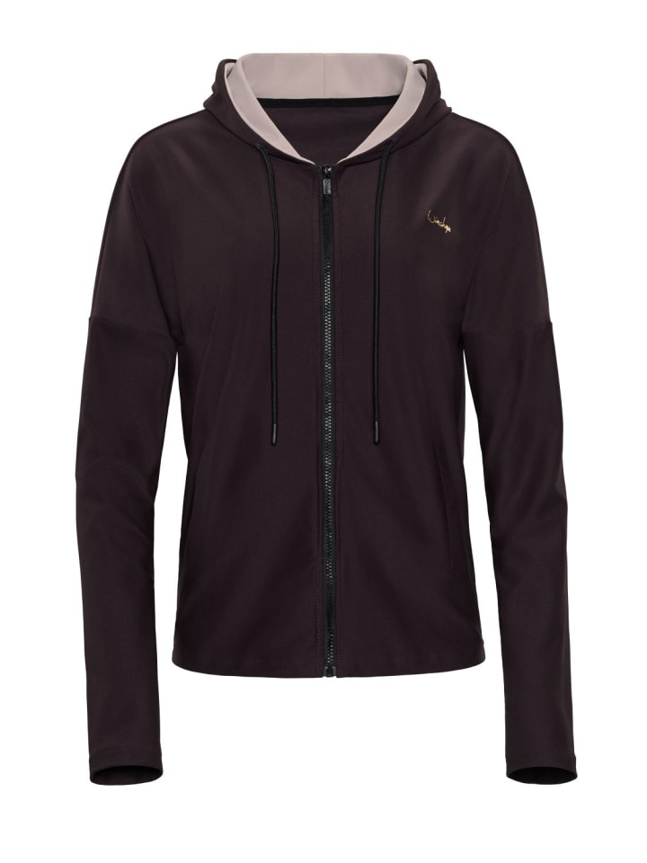 

Функциональная комфортная куртка J008C в цвете эспрессо/капучино Winshape