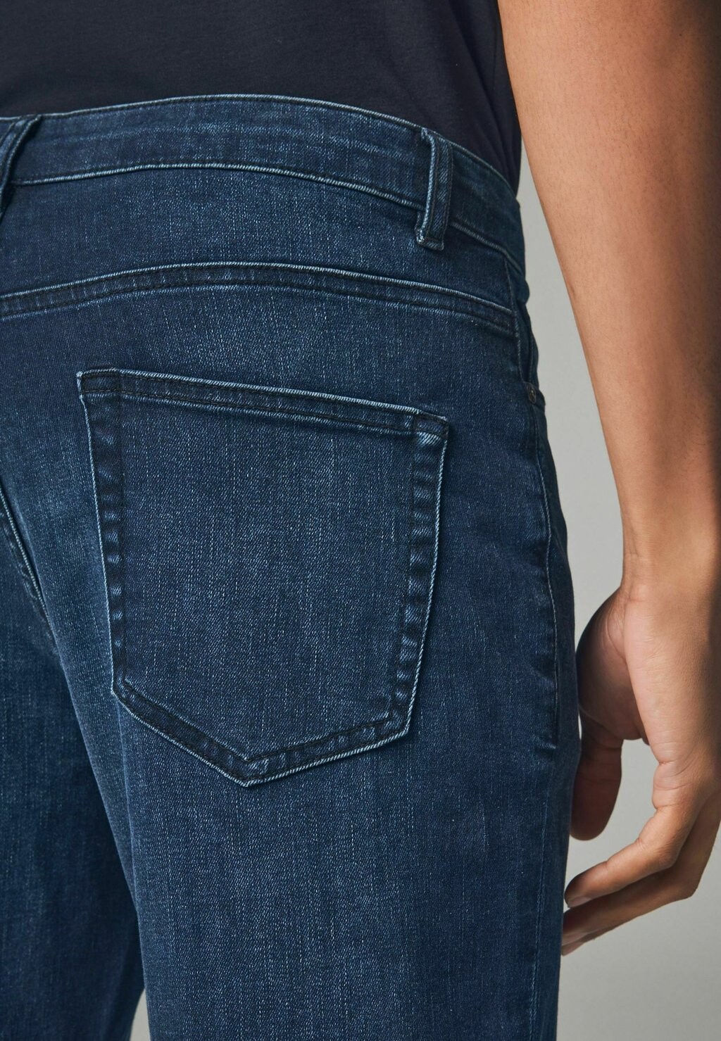 

Джинсы зауженного кроя CLASSIC STRETCH REGULAR FIT Next, синий