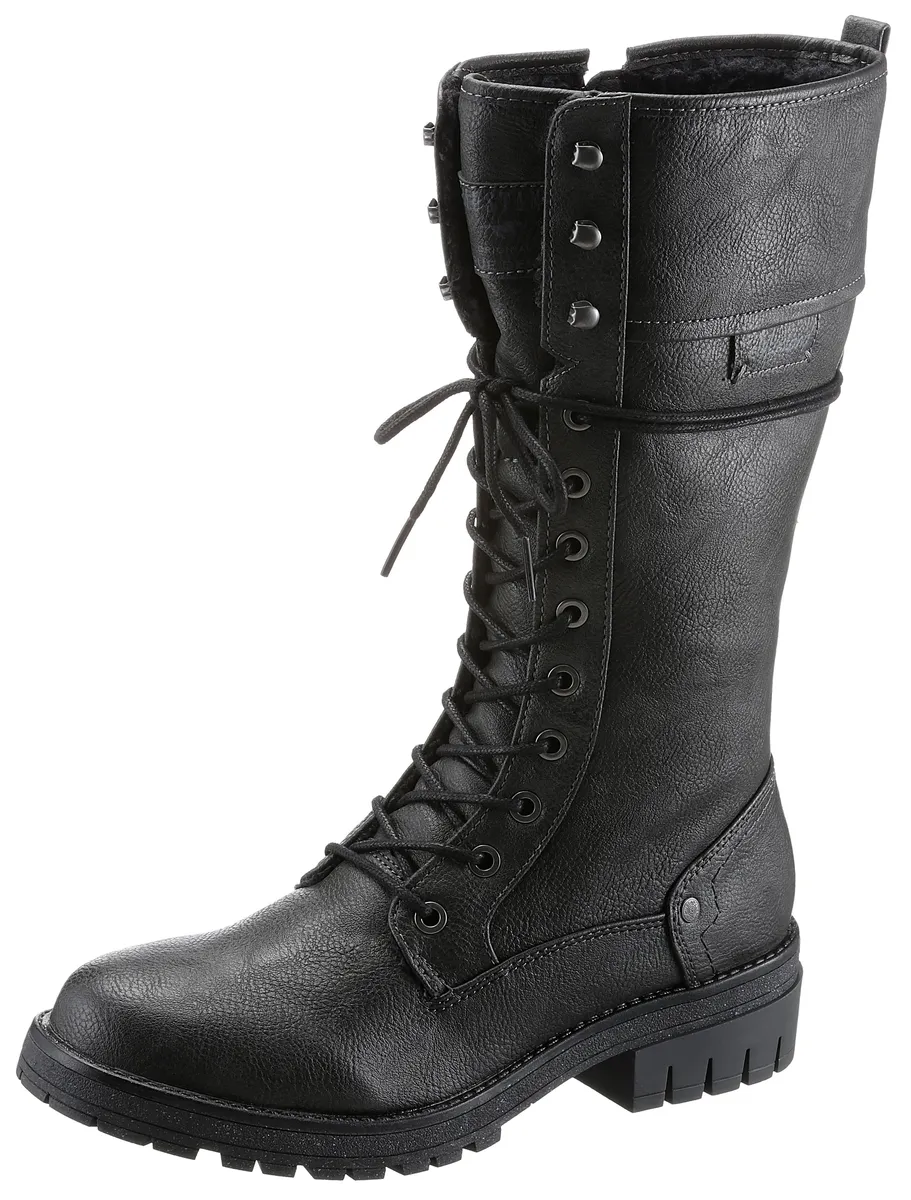 

Зимние ботинки Mustang Shoes, с регулируемым голенище XS, цвет Graphit
