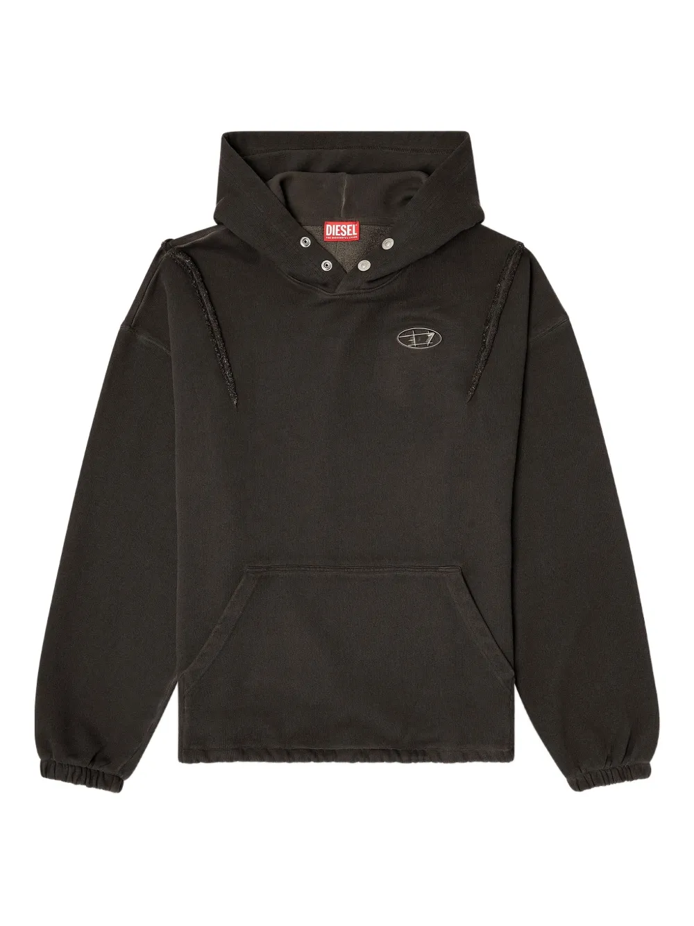 

Худи с логотипом из коллаборации с Thug Club Diesel, черный