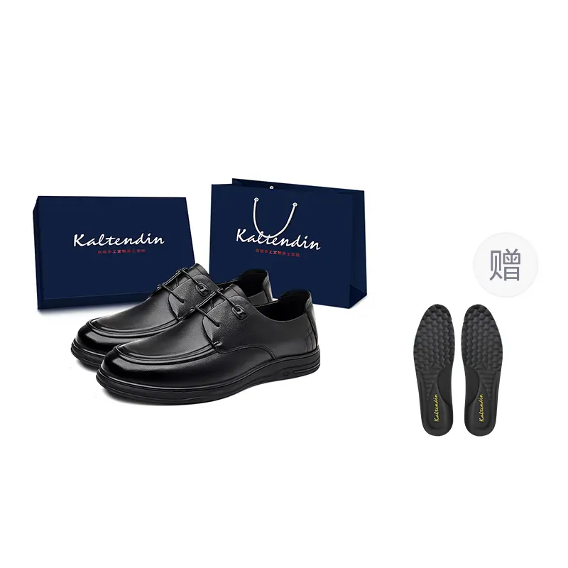 

Kaltendin Мужские повседневные туфли черные - черные [с коробкой], цвет Black[Box Included]