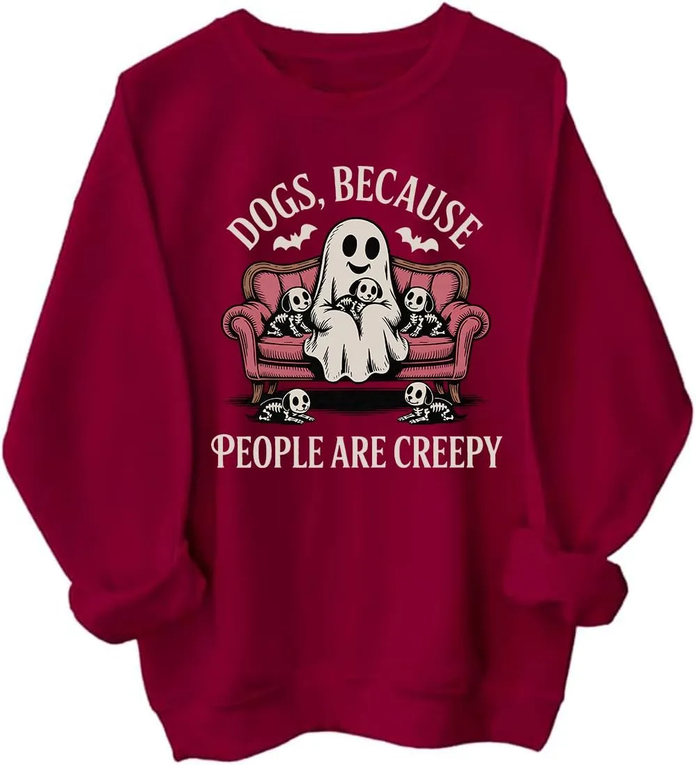 

Толстовка с принтом Dogs Because People Are Creepy BTGRL