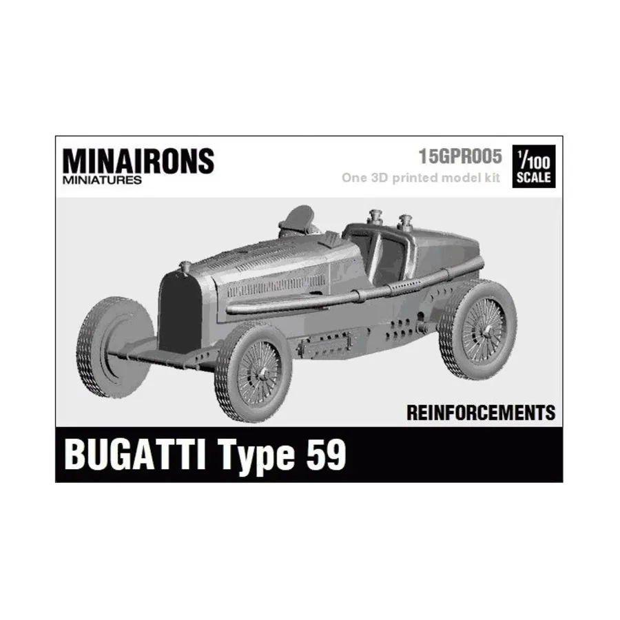 

Бугатти Тип 59, 1938 Grand Prix - Models (1:100)