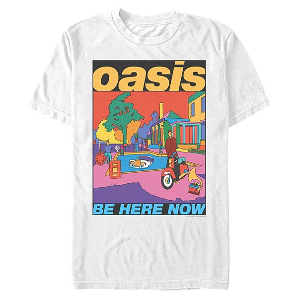 

Мужская футболка Oasis Be Here Now с принтом Licensed Character