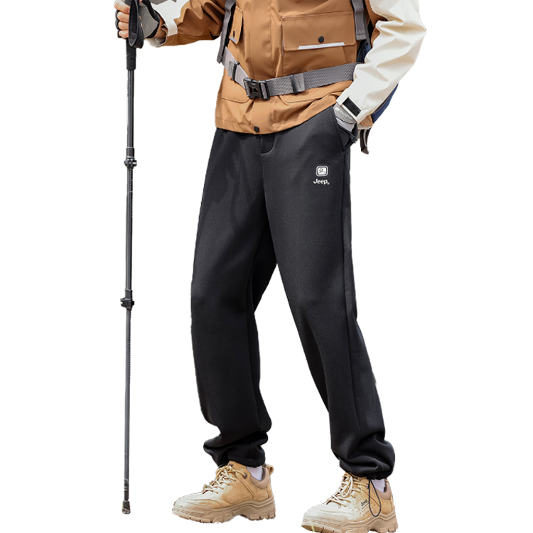 

Классические повседневные брюки Unisex Jeep, черный