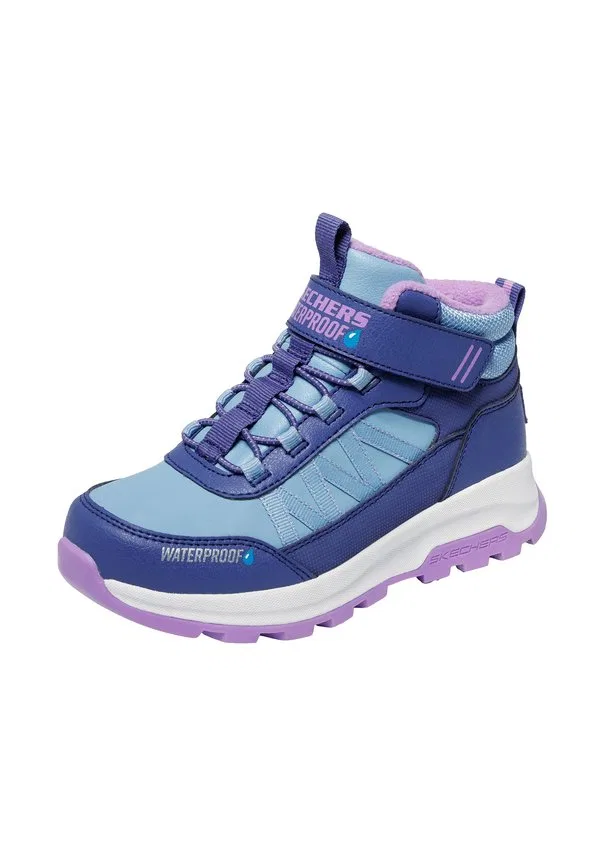 Зимние ботинки storm blazer Skechers, Navy Synthetic/Purple Trim — фото 2