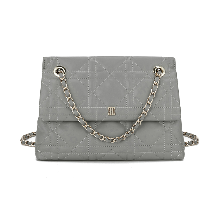 

Женская сумка через плечо из коровьей кожи ELLE, серый