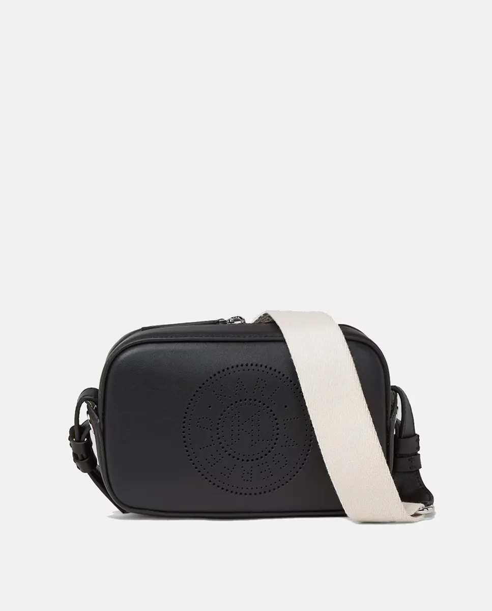 

Сумка через плечо с перфорацией k/circle Karl Lagerfeld, черный