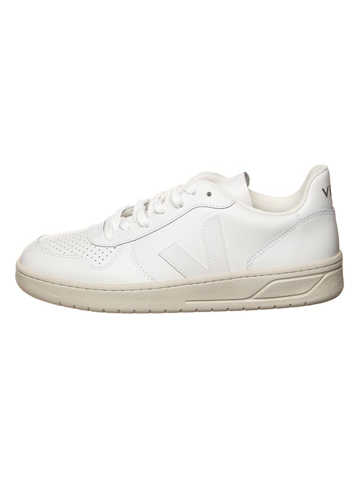 

Кроссовки на шнуровке Veja Leder-Sneakers V 10, белый