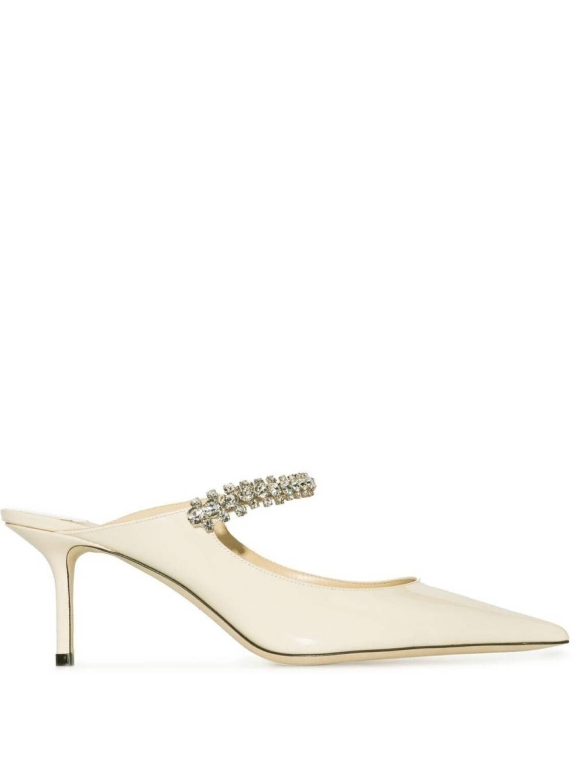 

Jimmy Choo мюли Bing 65, нейтральный цвет