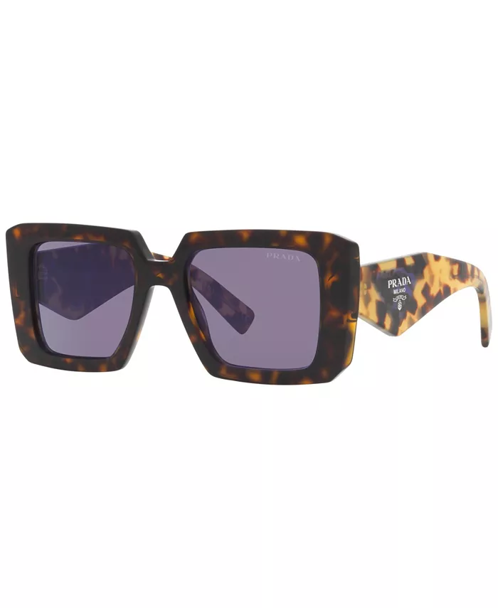 

Женские солнцезащитные очки Symbole Square, PR 23YS PRADA, коричневый