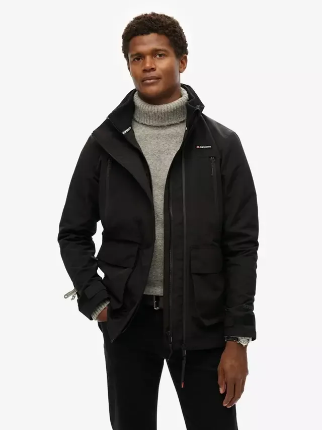 Ветровка Ultimate без капюшона Superdry, Black