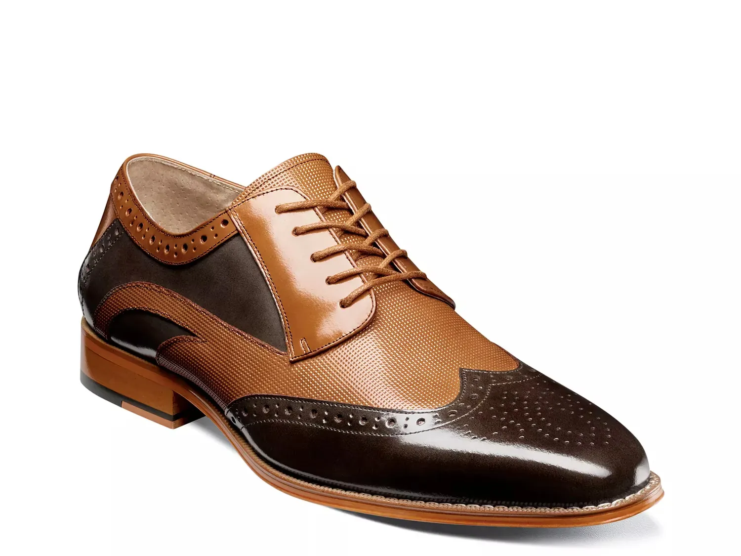 

Ivingale Wingtip Оксфорды Stacy Adams, Tan/Brown