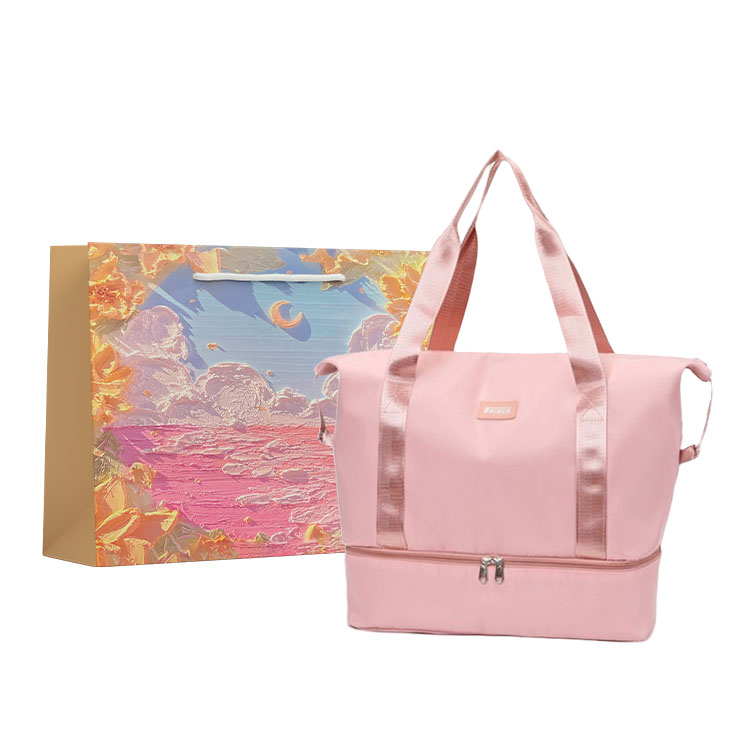 

BRINCH Дорожная сумка ручной клади среднего размера унисекс, Light Pink