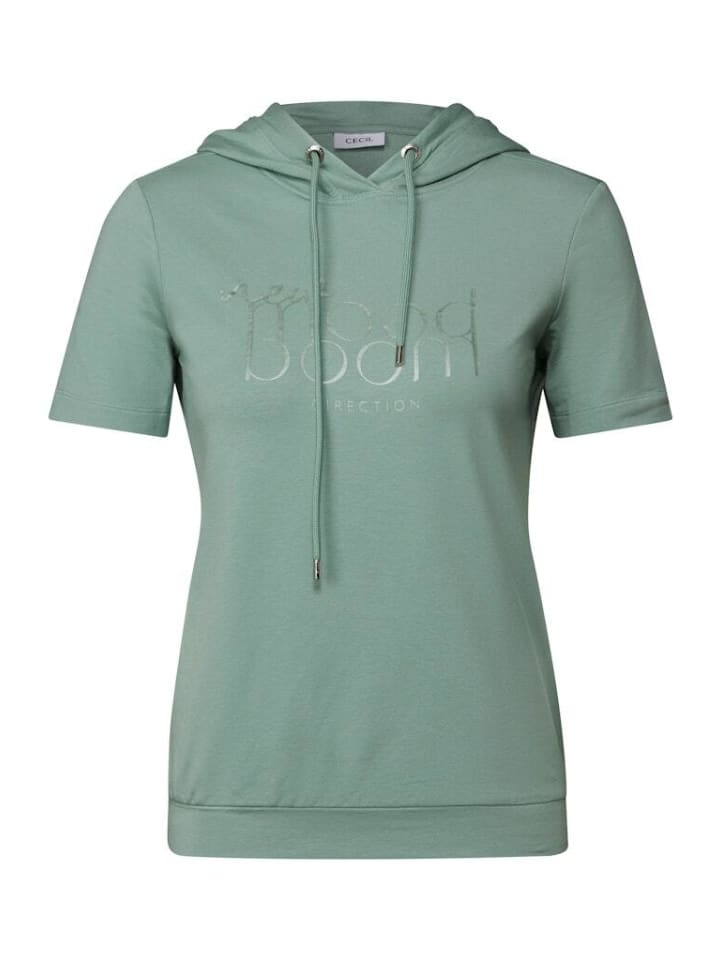 

Футболка Cecil, цвет matcha green