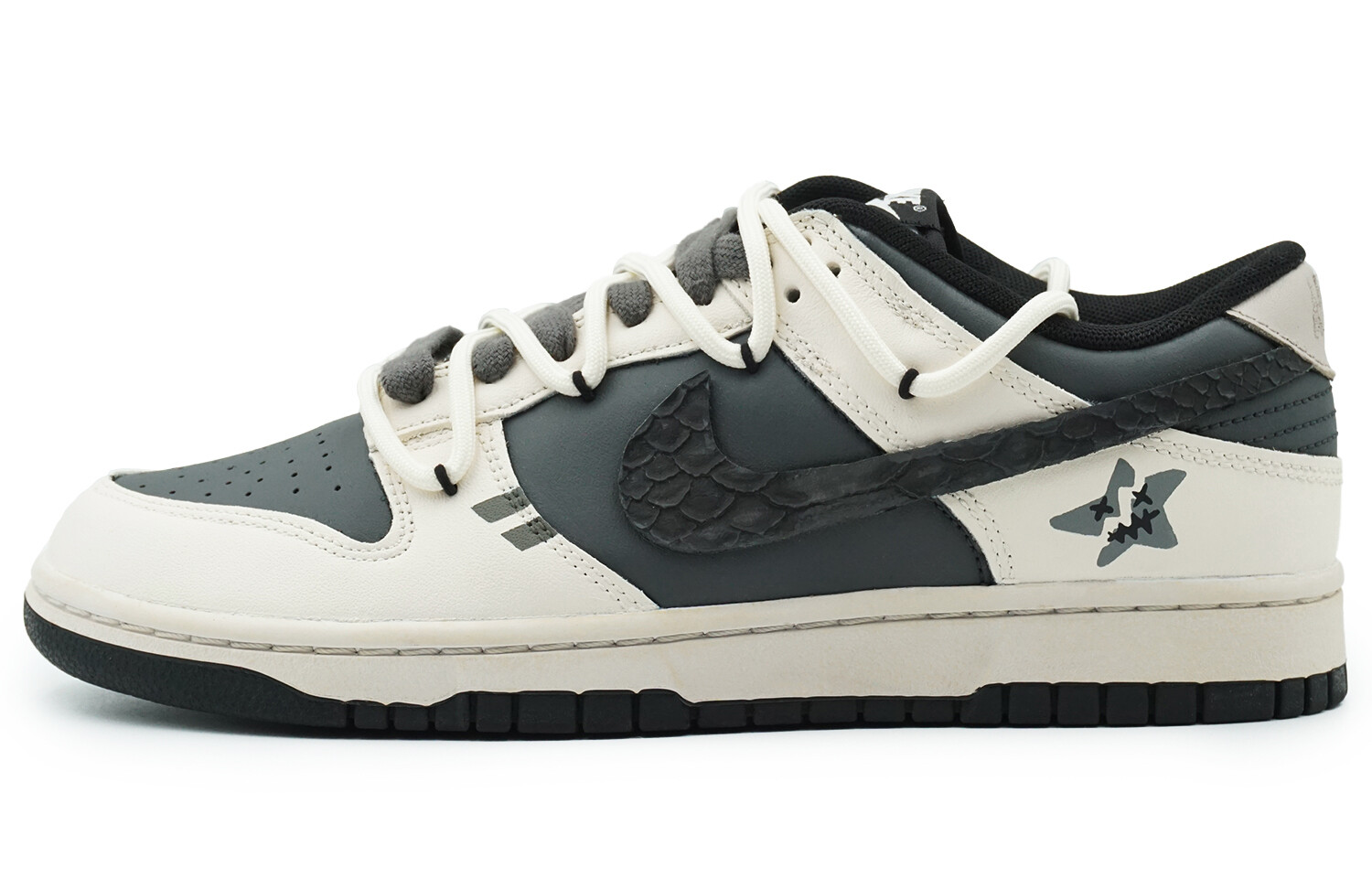 

Кроссовки Nike Dunk Skateboard Shoes Men Low-Top White Black