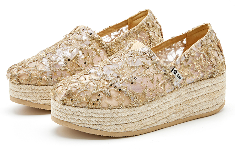 Женская обувь Joy&Mario Platform Shoes Women's, цвет Gold — фото 2