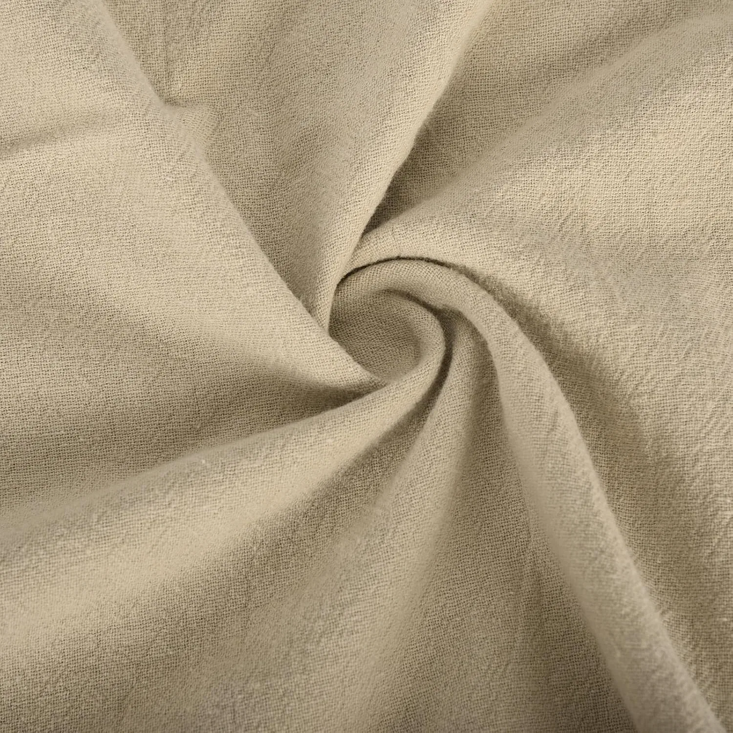 Женский костюм из топа и широких брюк, Beige — фото 3