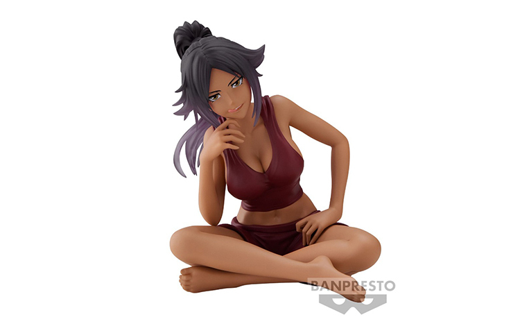 

BANPRESTO Bleach Relax Time Yoruichi Shihoin Brown/Red бонусные подарки 10cm