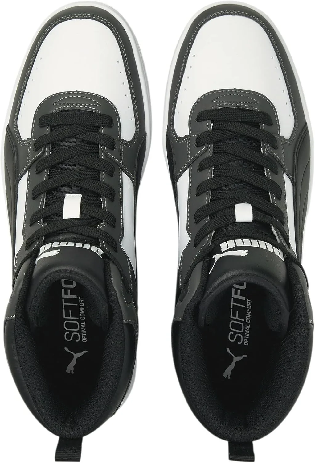 Кроссовки Puma унисекс Puma Rebound JoySneaker, белый/черный — фото 3