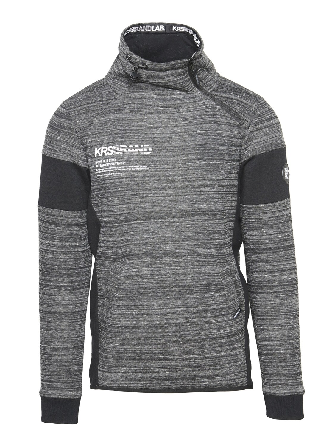 

KOROSHI Свитшот в сером цвете